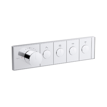 KOHLER ANTHEM FOUR-OUTLET RECESSED MECHANICAL THERMOSTATIC CONTROL EX26348T-9-CP POLISHED CHROME