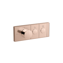 KOHLER ANTHEM TWO-OUTLET RECESSED MECHANICAL THERMOSTATIC CONTROL EX26346T-9-RGD ROSE GOLD