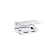 KOHLER JULY DOUBLE TP HOLDER (W/ TRAY) 29227T-CP Polished Chrome