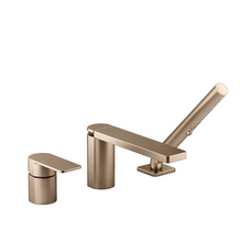 PARALLEL 3H DM BATH FCT WITH HANDSHOWER 23488T-ZY-BV Brushed Bronze