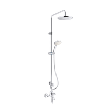 ATOM 3 WAY SHOWER COLUMN LEVER MF HS 32879T-4-CP Polished Chrome