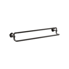 KOHLER OCCASION 24" DOUBLE TOWEL BAR EX27062T-PGP POLISHED GRAPHITE