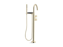 KOHLER COMPONENTS FREESTANDING BATH FAUCET-LEVER 77984T-4-AF FRENCH GOLD