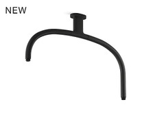 KOHLER STATEMENT ICONIC DUAL SHOWER ARM 26305T-BL MATTE BLACK KOHLER STATEMENT ICONIC DUAL SHOWER ARM 26305T-BL MATTE BLACK
