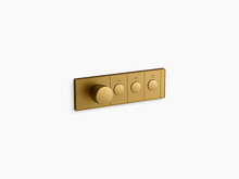 KOHLER ANTHEM RECESSED MECH TH CONTROL 3OT 26347T-9-2MB BRUSHED MODERNE BRASS KOHLER ANTHEM RECESSED MECH TH CONTROL 3OT 26347T-9-2MB BRUSHED MODERNE BRASS