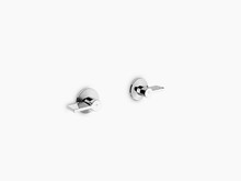 KOHLER COMPONENTS WALL MOUNTED LAVATORY HANDLE- LEVER 77981T-4-CP POLISHED CHROME KOHLER COMPONENTS WALL MOUNTED LAVATORY HANDLE- LEVER 77981T-4-CP POLISHED CHROME