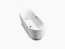 Evok 1.7m Oval Freestanding Acrylic Bath K-18347T-0 Evok 1.7m Oval Freestanding Acrylic Bath K-18347T-0