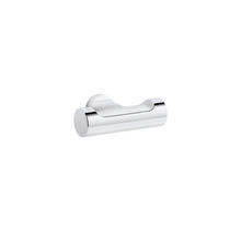 KOHLER JULY DOUBLE ROBE HOOK 9317T-CP POLISHED CHROME