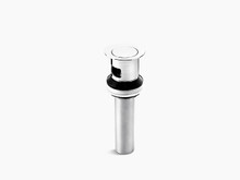 KOHLER CLICK DRAIN W/ BUILT-IN STOPPER (RETAIL PACK) R7119T-CP POLISHED CHROME