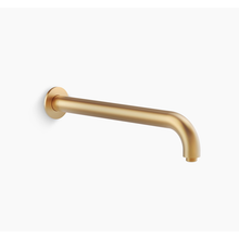 KOHLER KATAYLST AIR WALL-MOUNT SHOWER ARM - 15" 15396T-B-2MB BRUSHED MODERNE BRASS KOHLER KATAYLST AIR WALL-MOUNT SHOWER ARM - 15" 15396T-B-2MB BRUSHED MODERNE BRASS