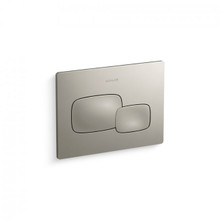 KOHLER PEBBLE PNEUMATIC IN-WALL TANK FACEPLATE 20341T-PNE-BN BRUSHED NICKEL KOHLER PEBBLE PNEUMATIC IN-WALL TANK FACEPLATE 20341T-PNE-BN BRUSHED NICKEL