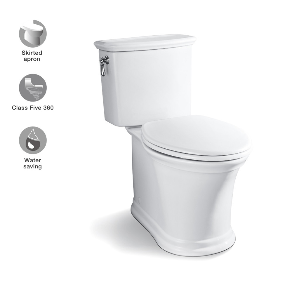 KOHLER Toilet Harken 2pc 3.0/4.5L Revolution 360 K22696TS0 / KOHLER