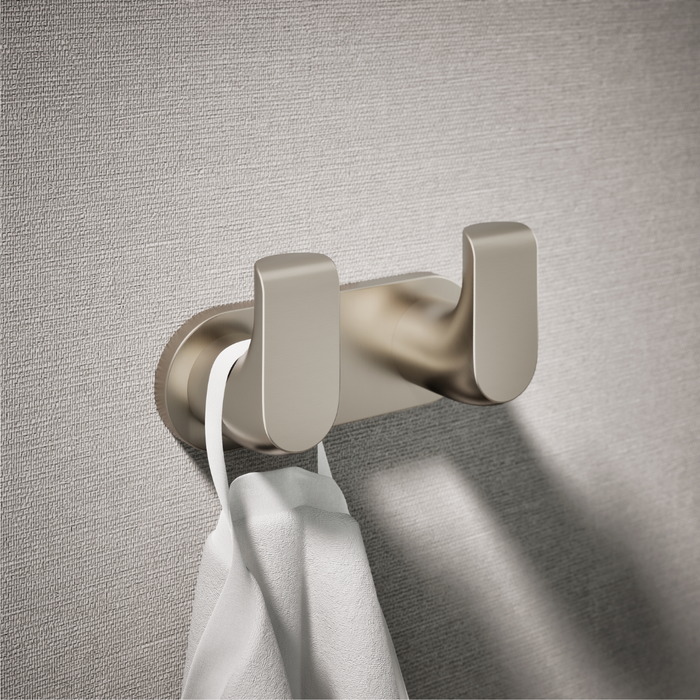 KOHLER Avid Double Robe Hook K-97500T-BN