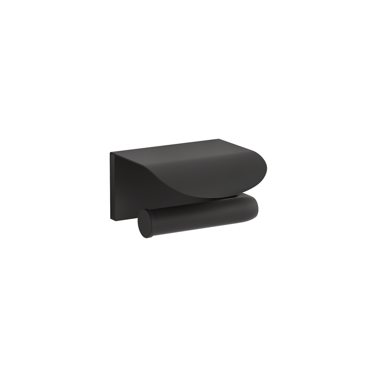 KOHLER AVID TOILET TISSUE HOLDER WITH COVER 97503T-BL MATTE BLACK