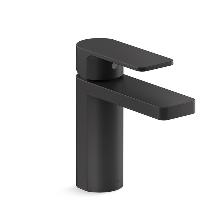 KOHLER Lavatory Faucet  Single Control Parallel - Matte Black K-23472T-4-BL / KOHLER Keran Wastafel