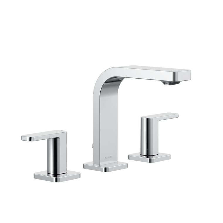 KOHLER PARALLEL WIDESPREAD LAVATORY FAUCET 23484T-4-CP POLISHED CHROME