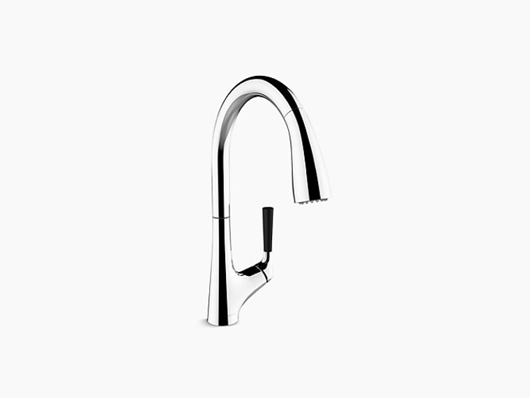 Malleco Pull-down Kitchen Faucet K-562T-B4-CP