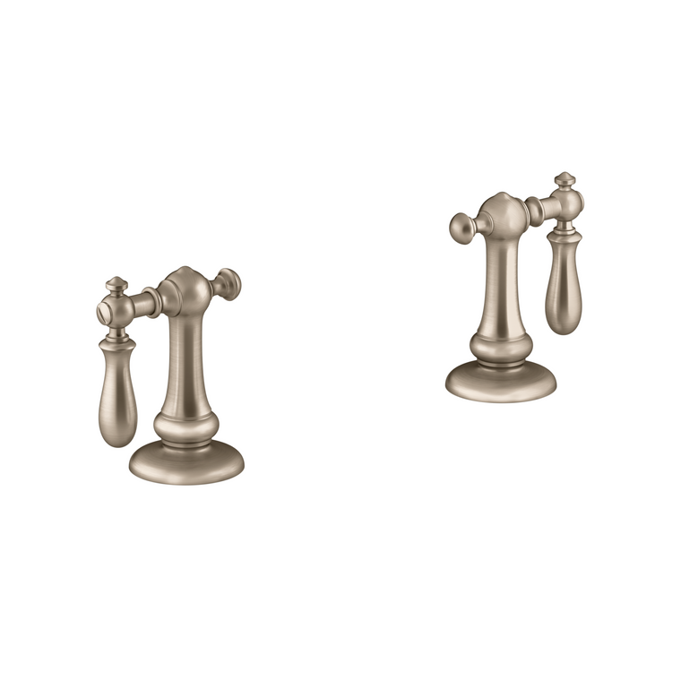 KOHLER ARTIFACTS WIDESPREAD HANDLES - SWING LEVER 98068T-9M-BV BRUSHED BRONZE