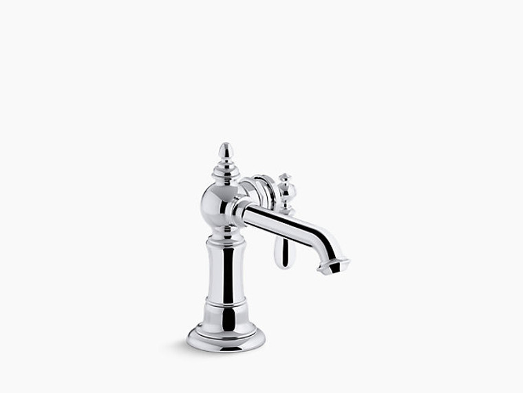 KOHLER LAVATORY FAUCET  ARTIFACTS™ SINGLE-HANDLE LAV FAUCET K-72762T-9M-CP/ KOHLER KERAN WASTAFEL