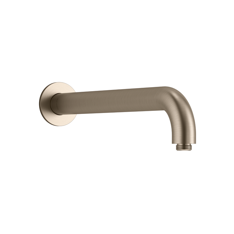 KOHLER KATAYLST AIR WALL-MOUNT SHOWER ARM - 15" 15396T-B-BV BRUSHED BRONZE
