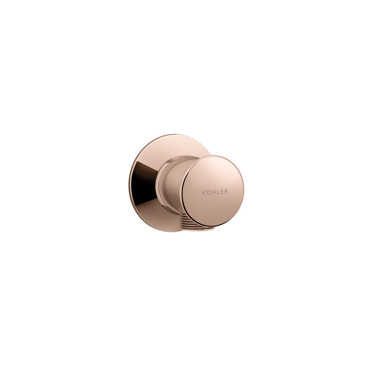 KOHLER ROUND WALL-MOUNT CONNECTOR 16381T-RGD ROSE GOLD