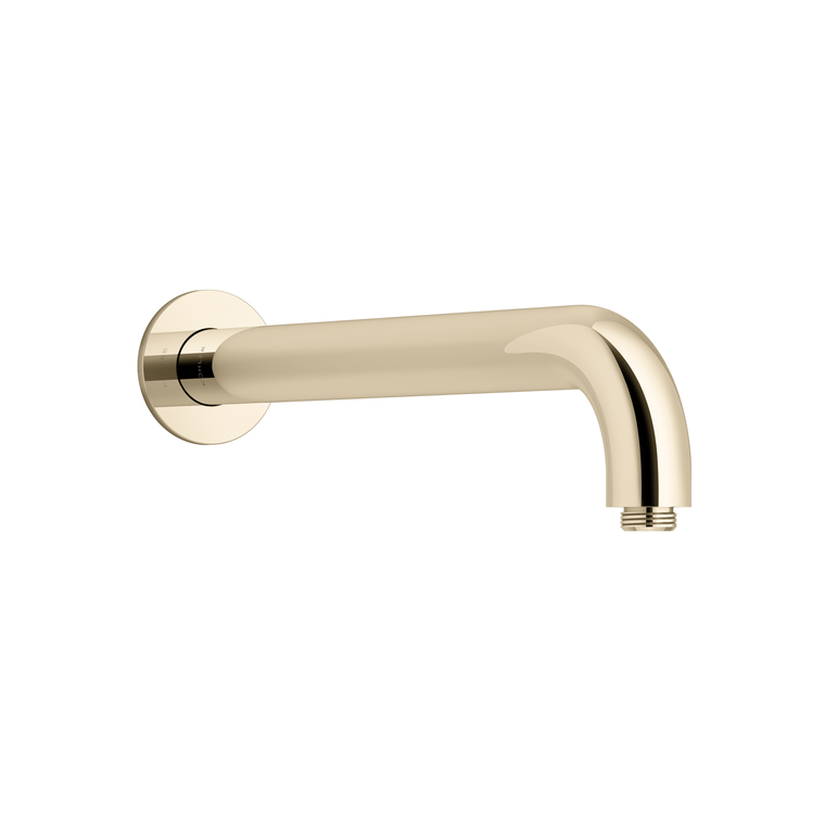 KOHLER KATAYLST AIR WALL-MOUNT SHOWER ARM - 15" 15396T-B-AF FRENCH GOLD