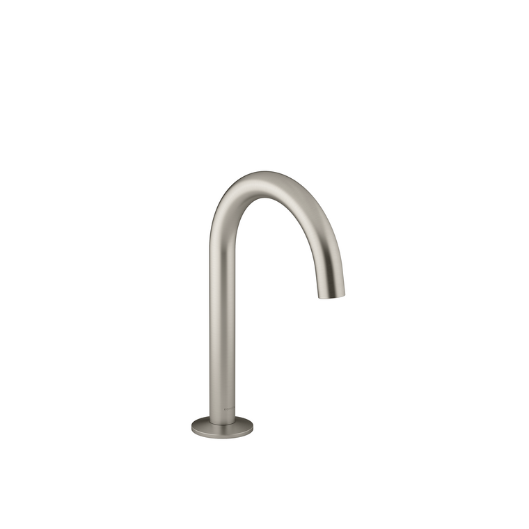 KOHLER COMPONENTS LAVATORY SPOUT (W/O HANDLES) WITH CLICK DRAIN - TUBE 77967T-BN BRUSHED NICKEL