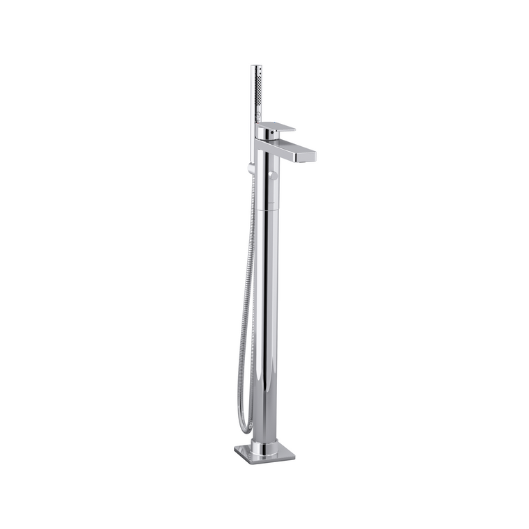 KOHLER PARALLEL FREESTANDING BATH FILLER 23492T-4-CP POLISHED CHROME