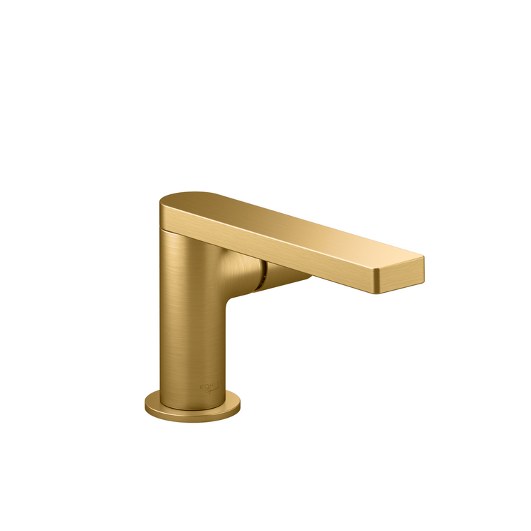 KOHLER COMPOSED LAVATORY FAUCET - SIDE HANDLE 73050T-B7-2MB BRUSHED MODERNE BRASS