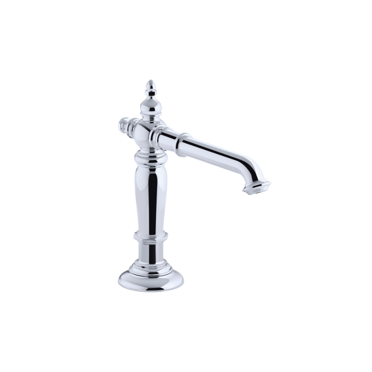 KOHLER ARTIFACTS 8" WIDESPREAD LAVATORY SPOUT - COLUMN (HANDLES TO ORDER SEPARATELY) 72760T-CP POLISHED CHROME