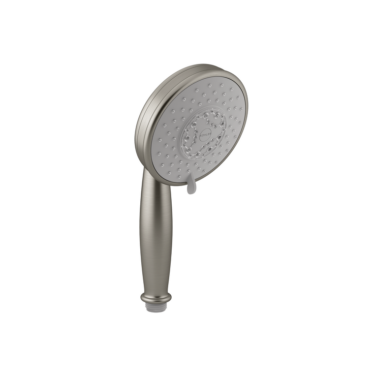 KOHLER RAIN DUET MULTI-FUNCTION PERFORMANCE HANDSHOWER  - TRADITIONAL 45973T-BN BRUSHED NICKEL