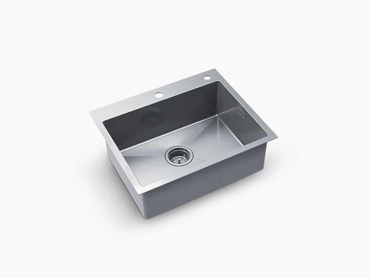 MALLECO SELF-RIMMING/ UNDER-COUNTER SINGLE BASIN SINK