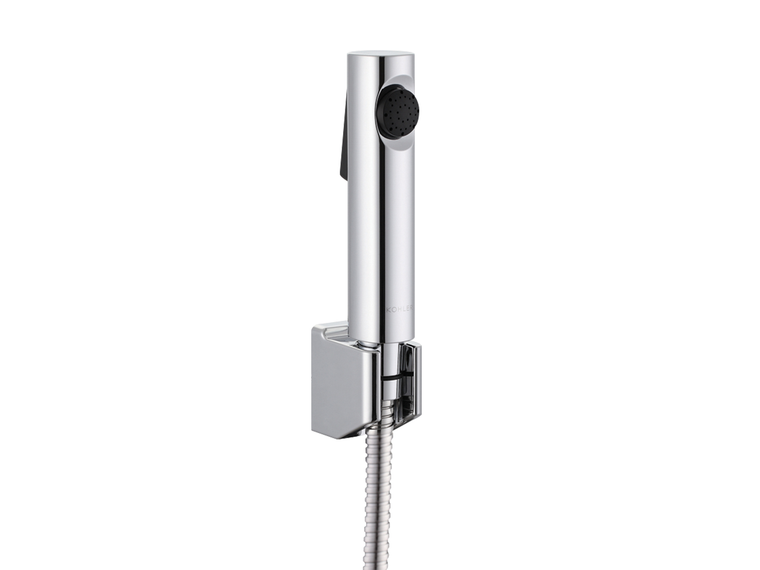 KOHLER CUFF HYGIENE SPRAY W/ HOSE & BRACKET 98100X-B-CP POLISHED CHROME