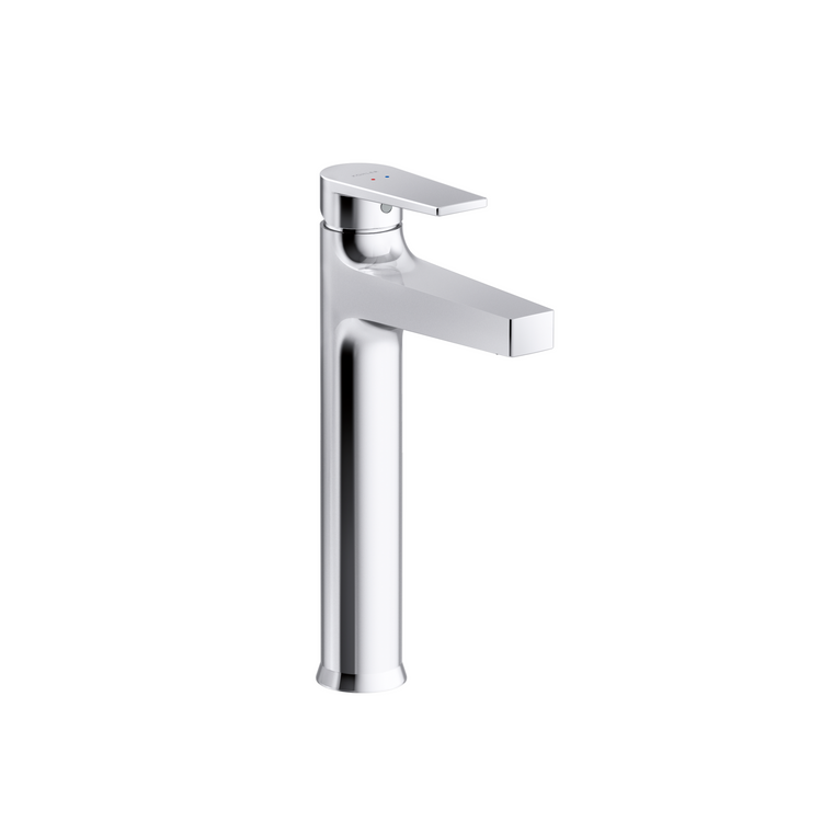 KOHLER TAUT COLD WATER TALL LAVATORY FAUCET 74026T-4CD-CP POLISHED CHROME