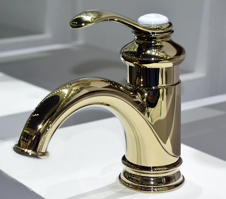 FAIRFAX LAVATORY FAUCET FRENCH GOLD 8657T-B-AF
