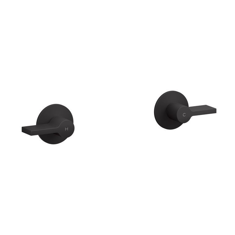 KOHLER COMPONENTS WALL MOUNTED LAVATORY HANDLE- LEVER 77981T-4-BL MATTE BLACK