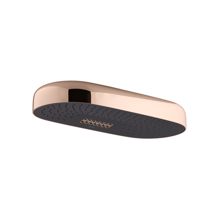 KOHLER STATEMENT 2F 18" DPMSG RAINHEAD 26297T-RGD ROSE GOLD
