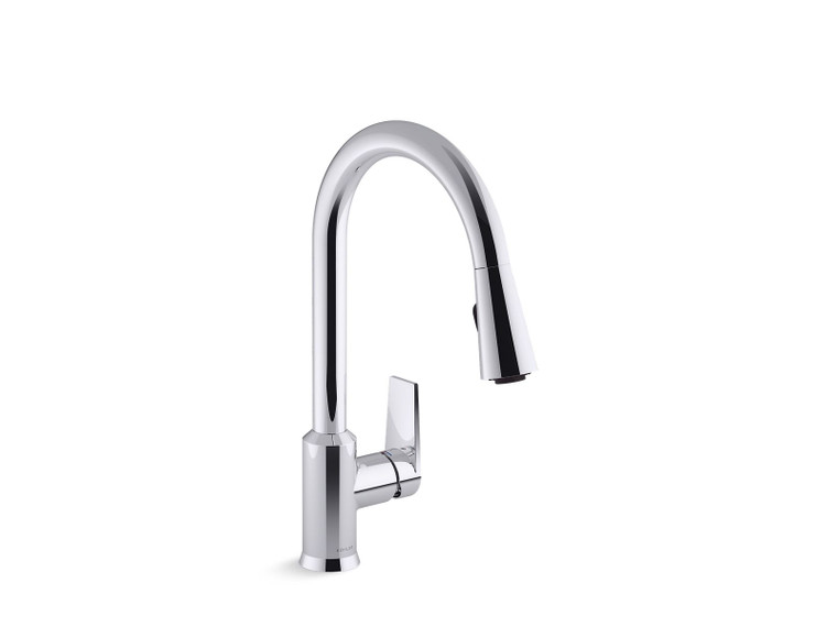 KOHLER TAUT KITCHEN FAUCET W/PULL-DOWN SPOUT - LEVER HANDLE