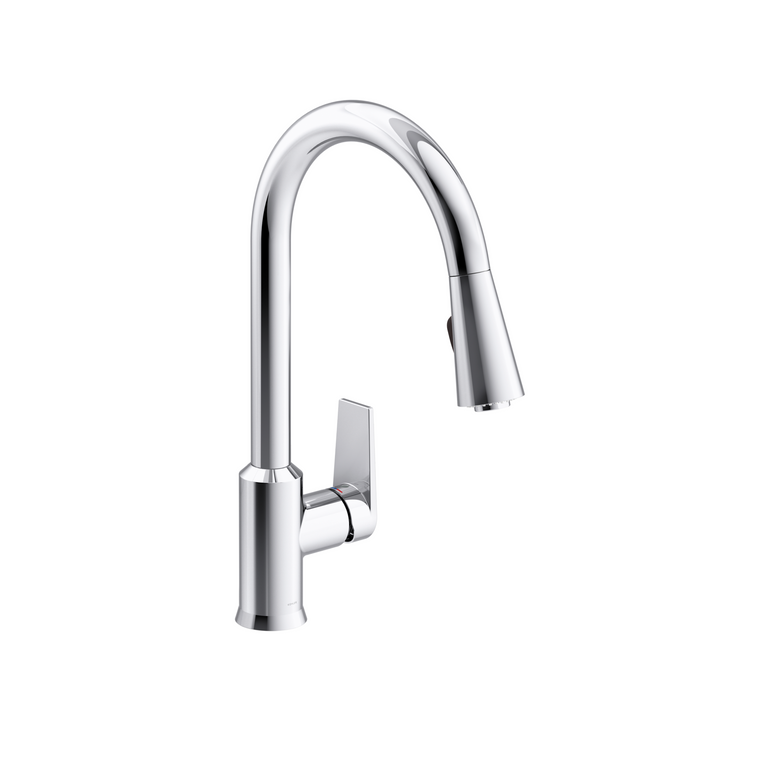 KOHLER TAUT KITCHEN FAUCET W/PULL-DOWN SPOUT - LEVER HANDLE 21367T-4-CP POLISHED CHROME