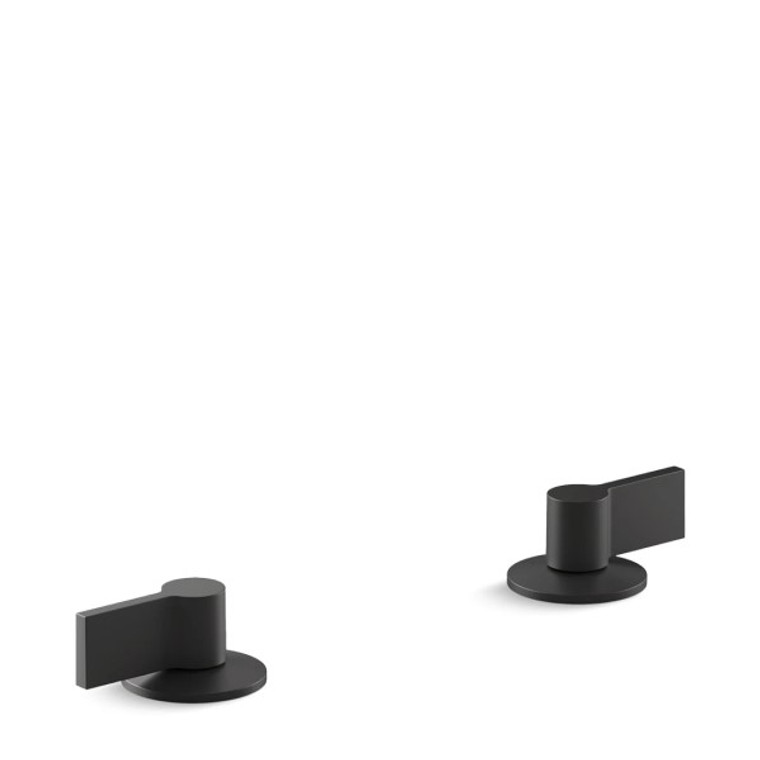 KOHLER COMPONENTS LEVER HANDLES 77990T-4-BL MATTE BLACK
