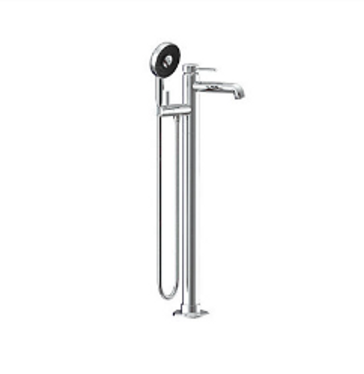 OCCASION FREE-STANDING BATH SHOWER FAUCET EX27025T-4-AF FRENCH GOLD