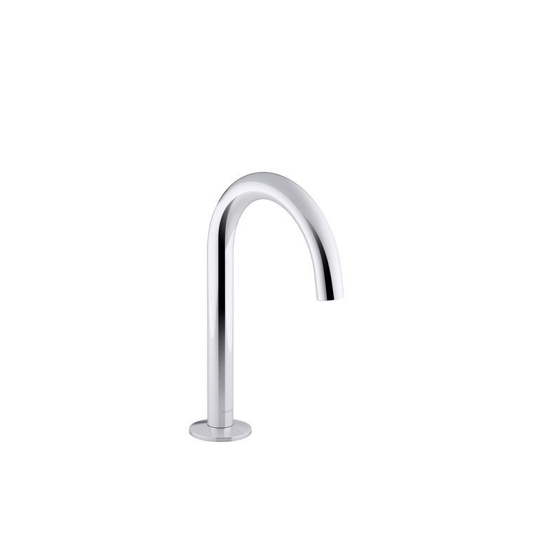 KOHLER COMPONENTS LAVATORY SPOUT (W/O HANDLES) WITH CLICK DRAIN - TUBE 77967T-CP POLISHED CHROME