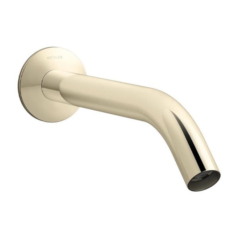 COMPONENTS WALL MOUNTED LAVATORY SPOUT-TUBE 23890T-AF FRENCH GOLD