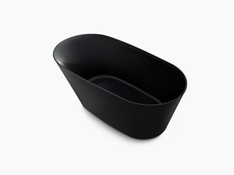 KOHLER BATHTUB  Brazn lithocast bath (Honed Black) K-21388T-HB1 / KOHLER BATHTUB