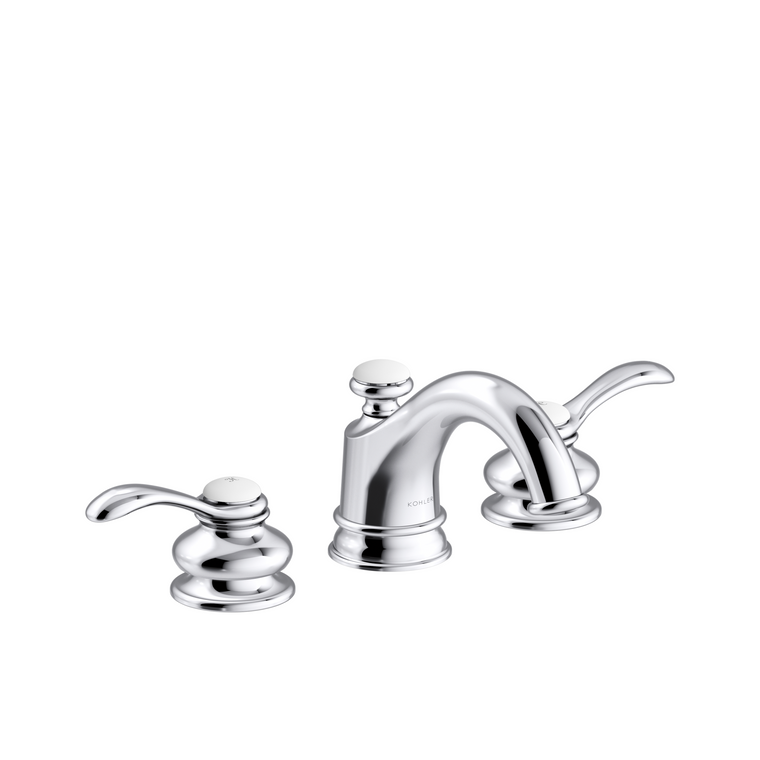 KOHLER FAIRFAX 8" WIDESPREAD LAVATORY FAUCET 8658T-B-CP POLISHED CHROME