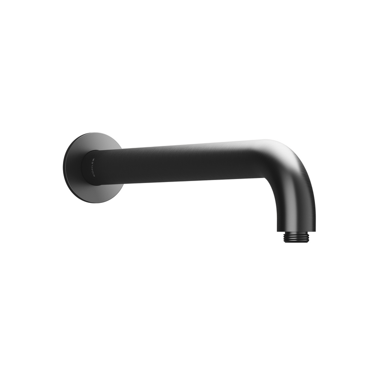KOHLER KATAYLST AIR WALL-MOUNT SHOWER ARM - 15" 15396T-B-BL MATTE BLACK
