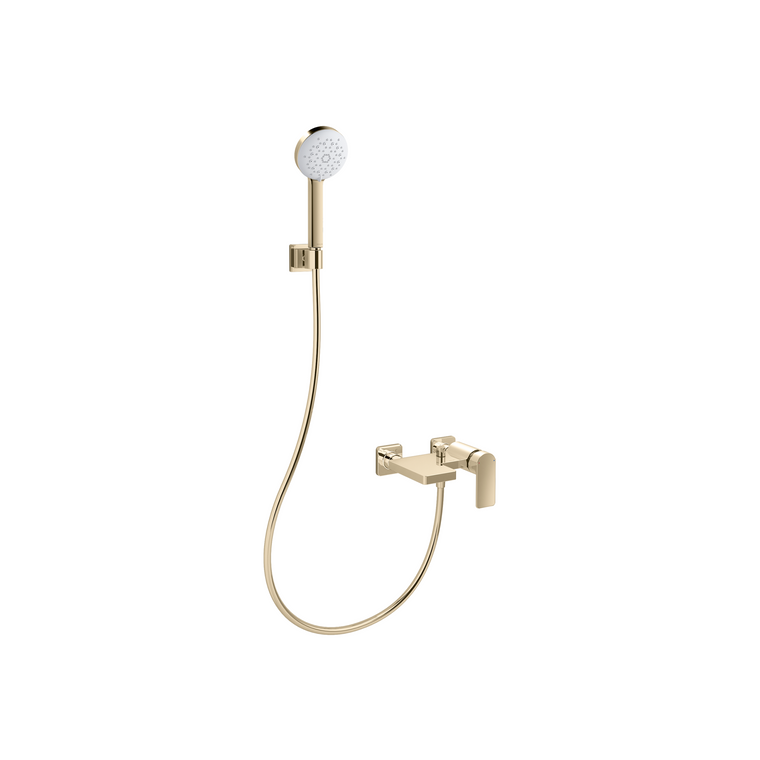 KOHLER PARALLEL EXPOSED WALL MOUNT B/S FAUCET 23494T-4-AF FRENCH GOLD