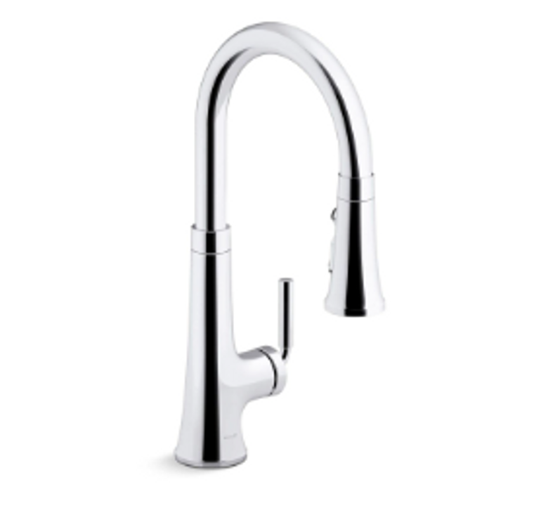 TONE PULL DOWN KITCHEN FAUCET 23764T-4-CP POLISHED CHROME