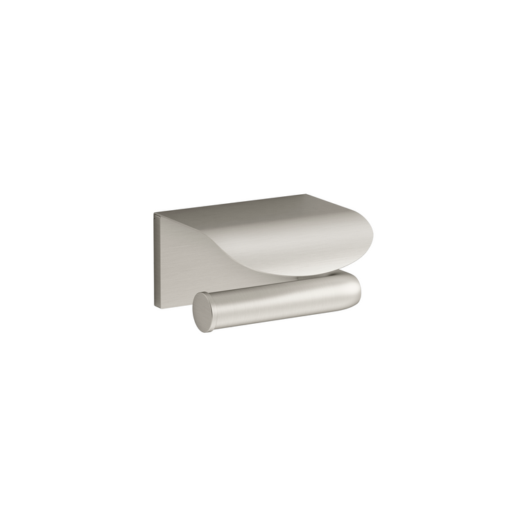 KOHLER AVID TOILET TISSUE HOLDER WITH COVER 97503T-BN BRUSHED NICKEL