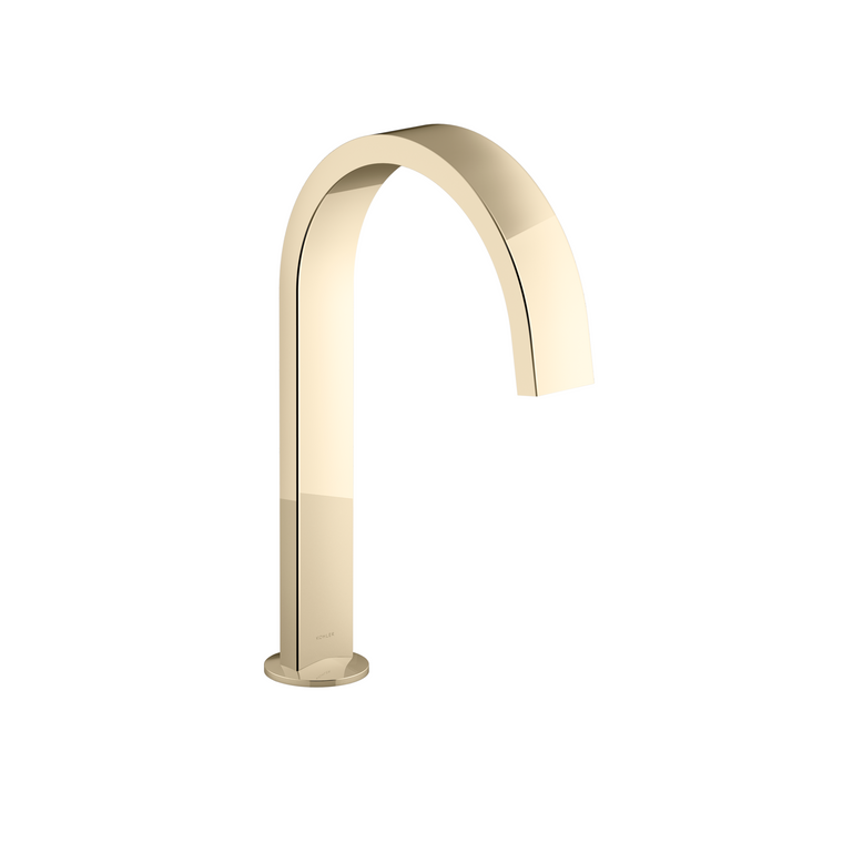 KOHLER COMPONENTS D/M BATH FAUCET-RIBBON SPOUT 77986T-AF FRENCH GOLD